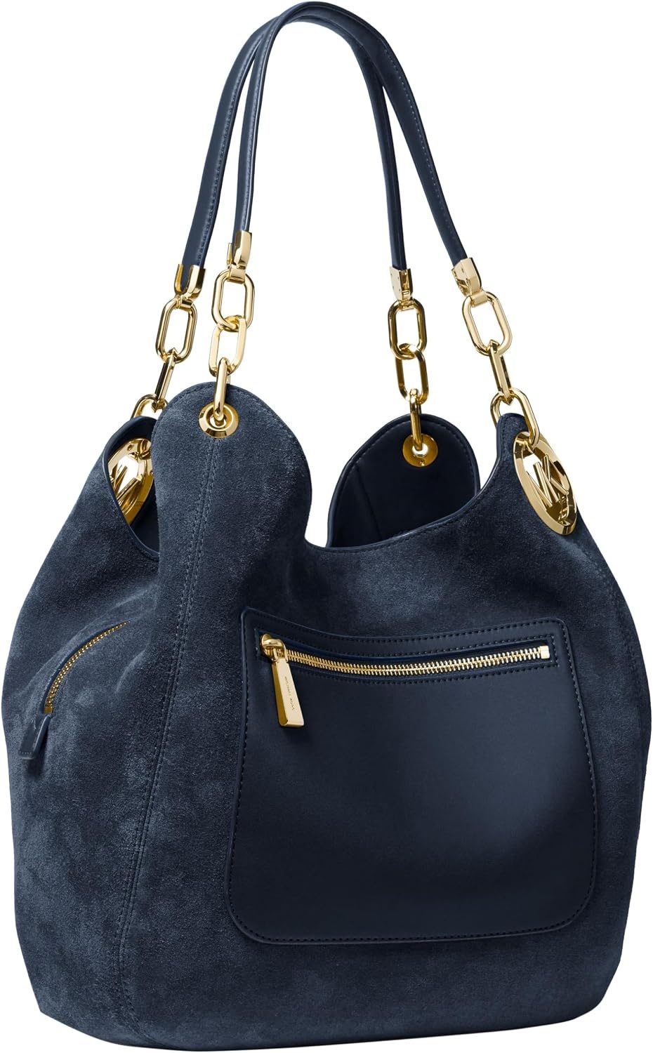image:imageMichael Kors Lillie Large Chain Shoulder BagNavy