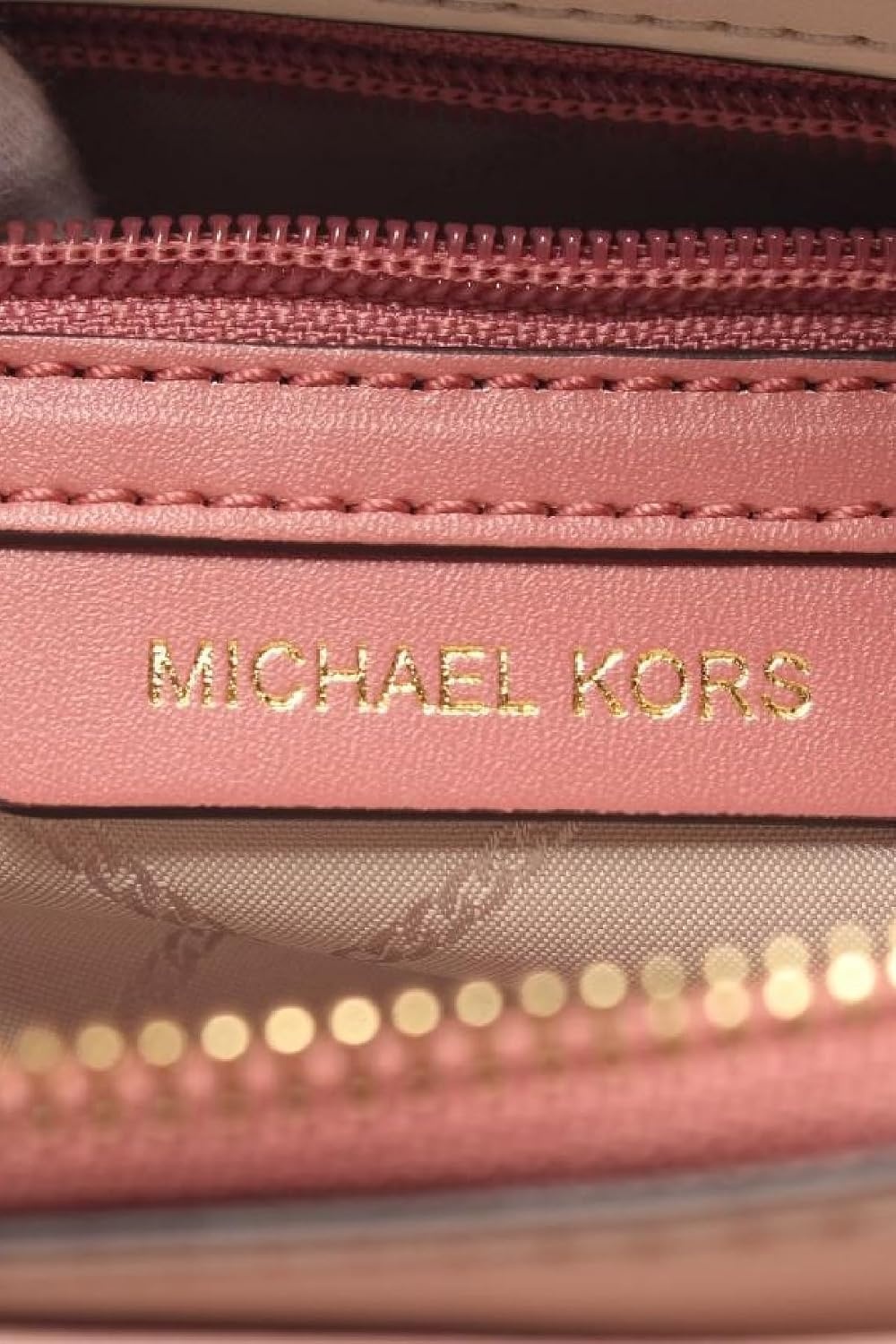 image:imageMichael Kors Marilyn Small Crossbody BagSoft PinkLight CreamFawn