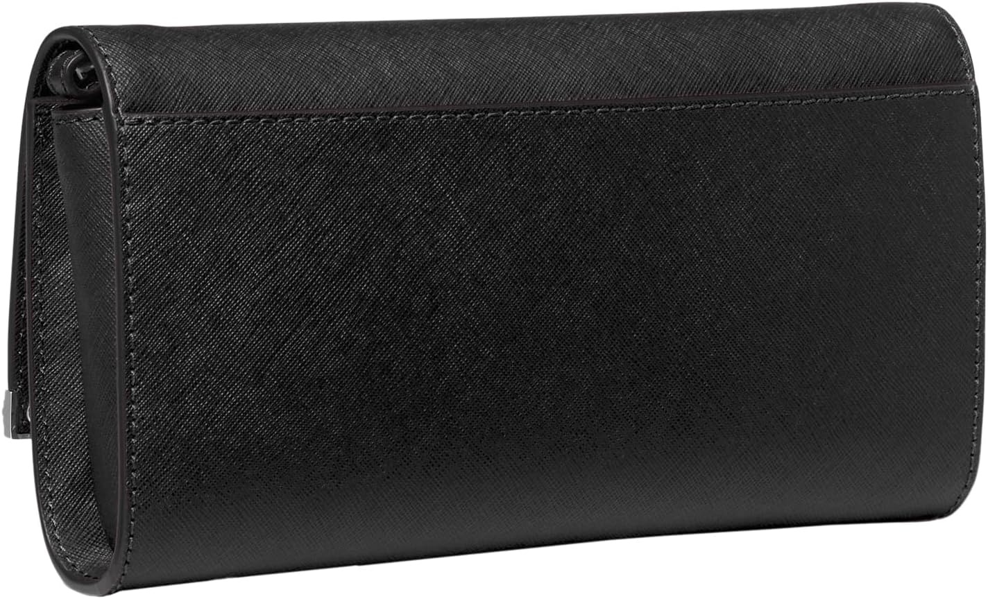 image:imageMichael Kors Mona Large ClutchSilvertone HardwareBlack