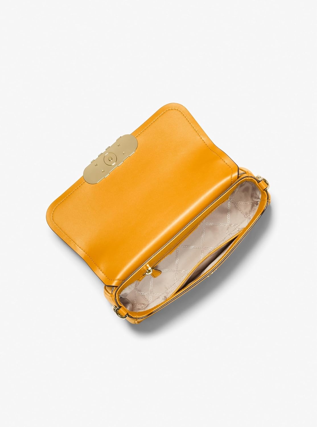 image:imageMichael Kors Parker Convertible PouchetteGoldtone HardwareGolden Rod