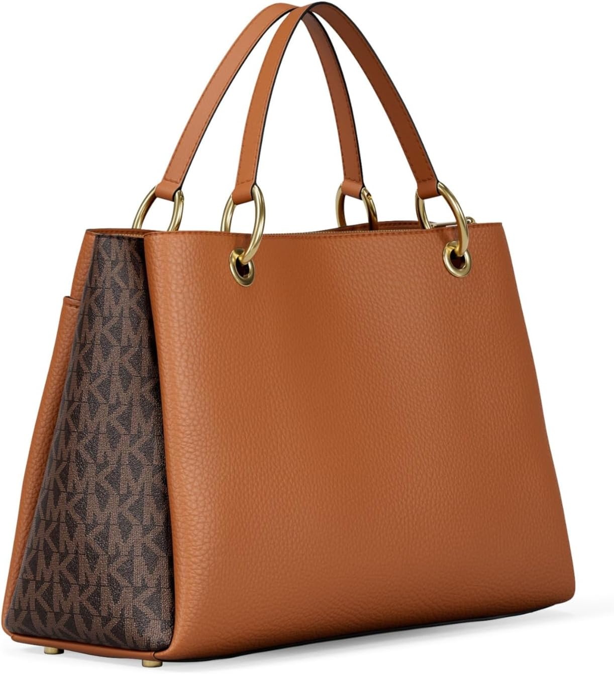 image:imageMichael Kors Womens May Medium Triple Compartment Shoulder BagBrownAcorn