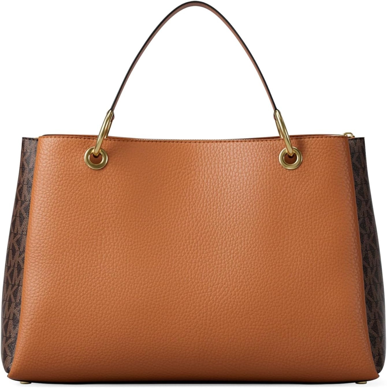 image:imageMichael Kors Womens May Medium Triple Compartment Shoulder BagBrownAcorn