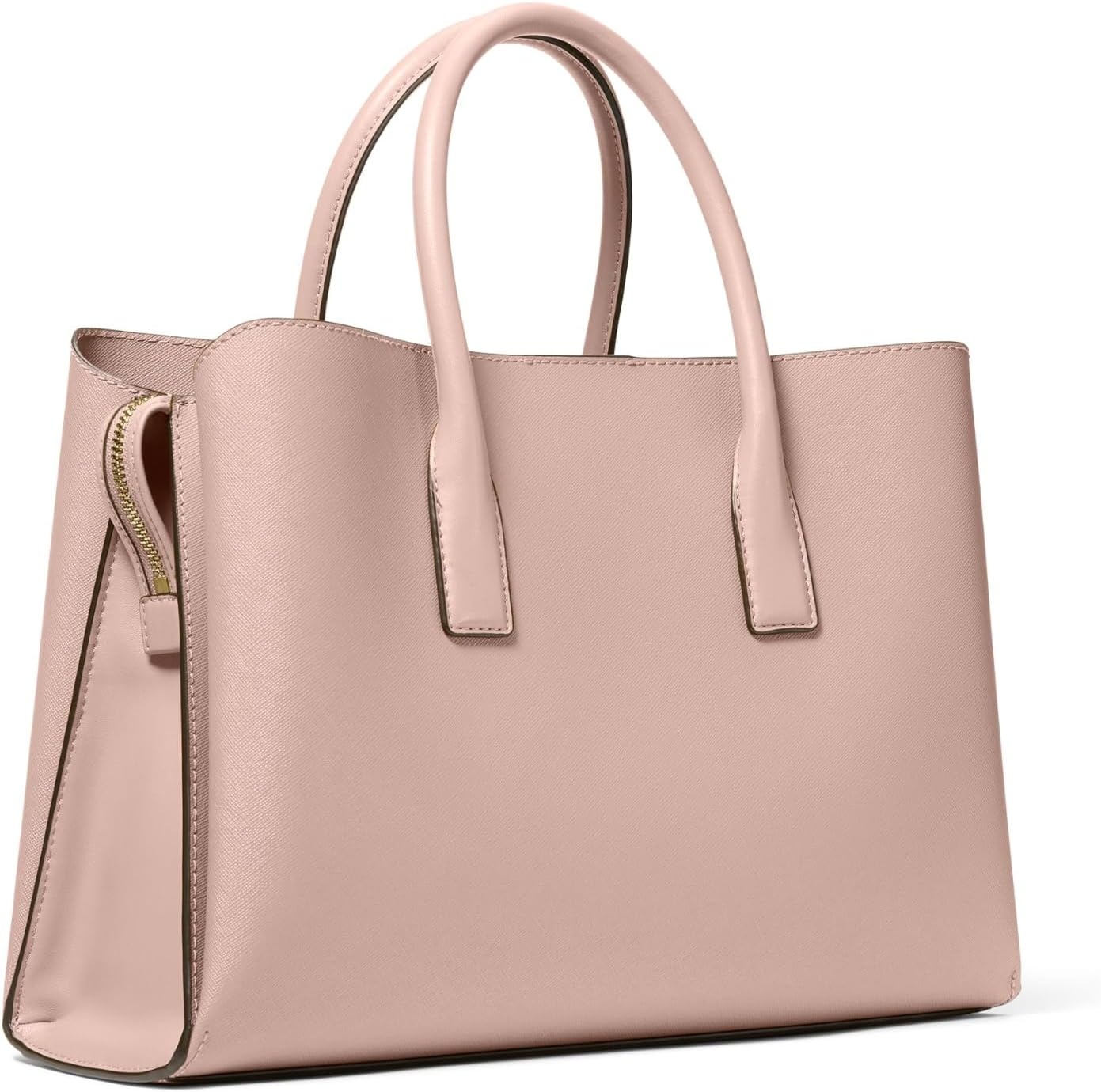 image:imageMichael Kors Womens Ruthie Large SatchelGoldtone HardwareSaffiano LeatherSoft Pink