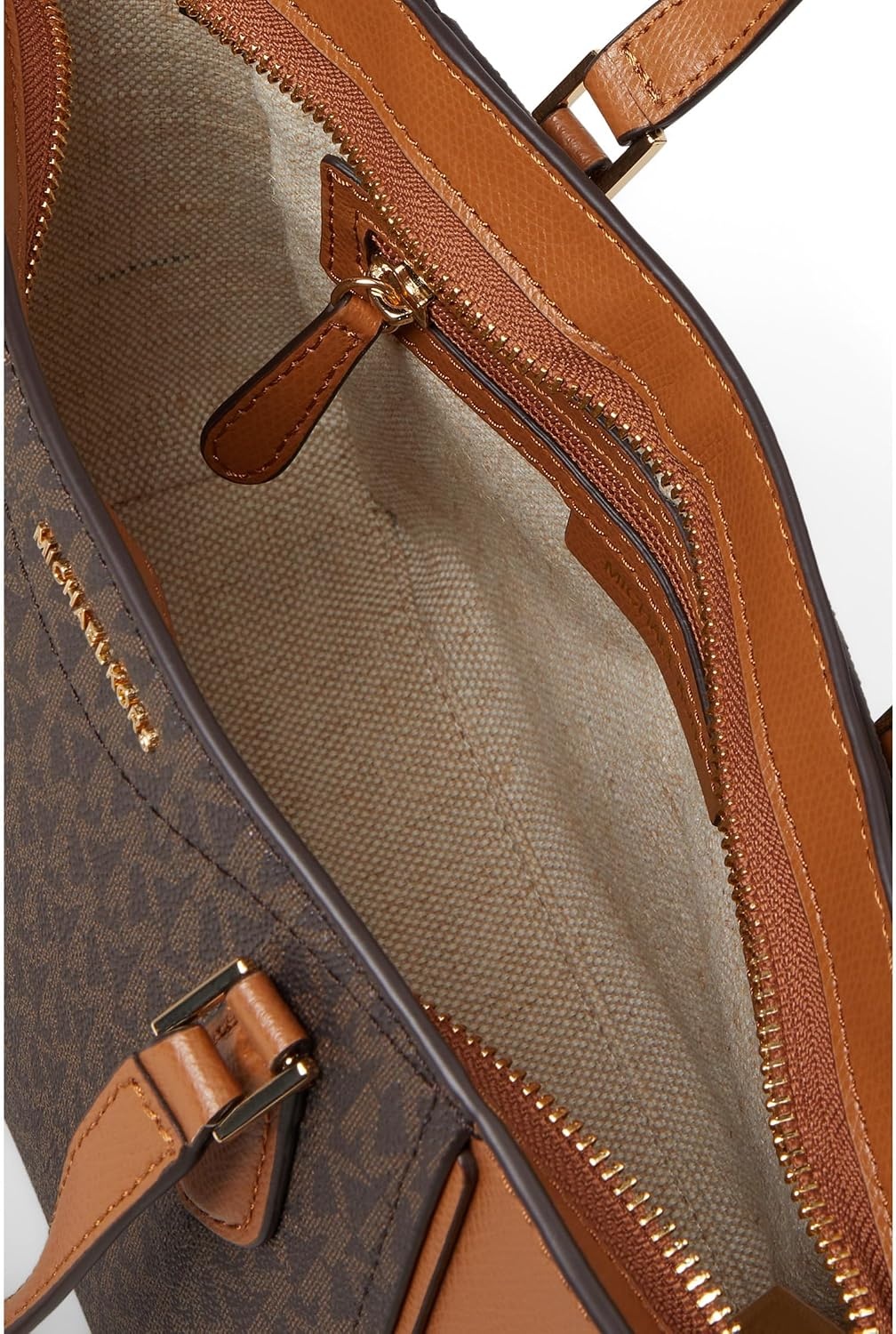 image:imageMichael Kors Womens Taryn Small Convertible Crossbody BagGoldtone HardwareBrownAcorn