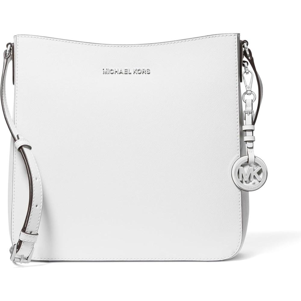 image:imageMichael Kors Jet Set Messenger BagOptic White