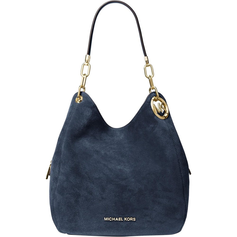 image:imageMichael Kors Lillie Large Chain Shoulder BagNavy