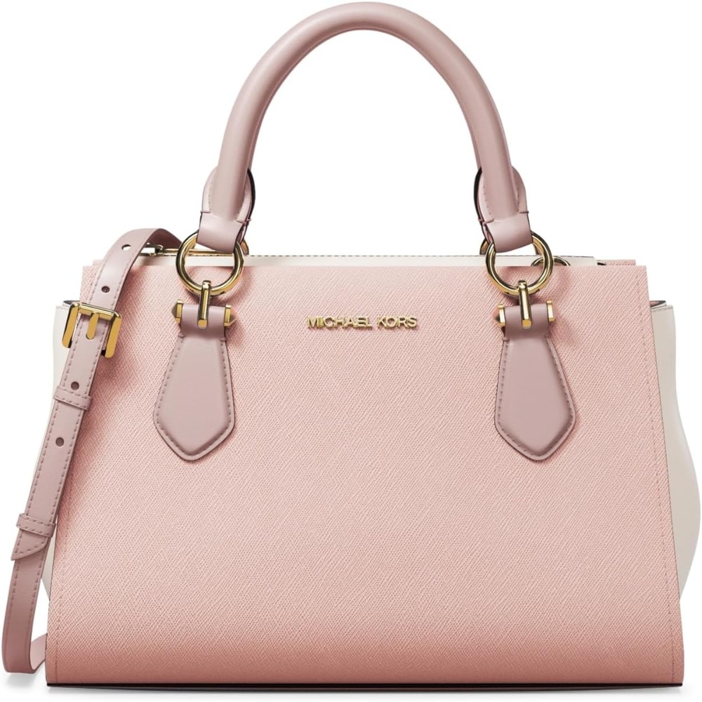 image:imageMichael Kors Marilyn Small Crossbody BagGoldtone HardwarePowder Blush Multi