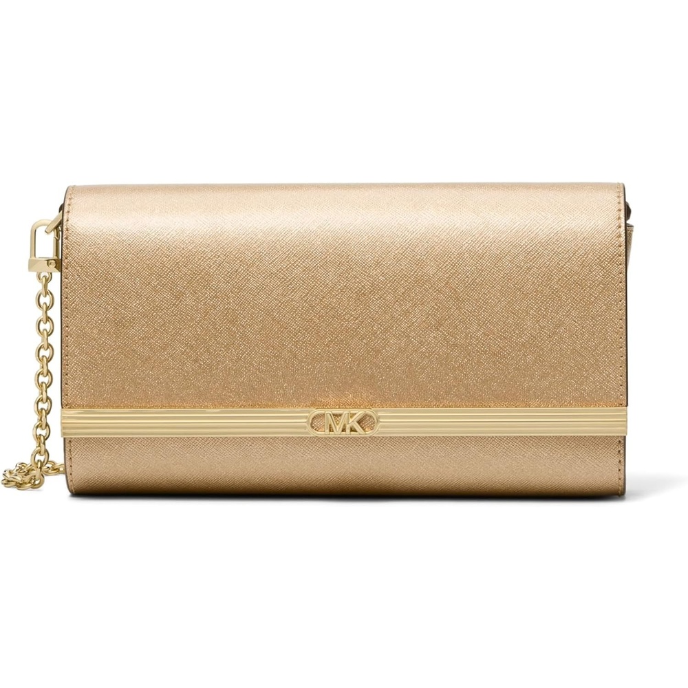 image:imageMichael Kors Mona Large ClutchPale Gold