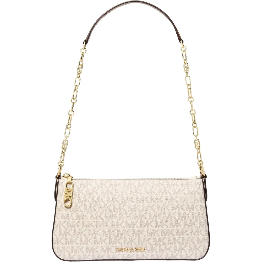 image:imageMichael Kors Womens Empire Medium Chain PouchetteVanillaAcorn