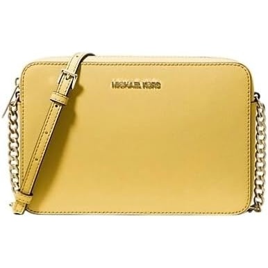 image:imageMichael Kors Womens Jet Set Large Crossbody BagGoldtone HardwareDaisy Yellow