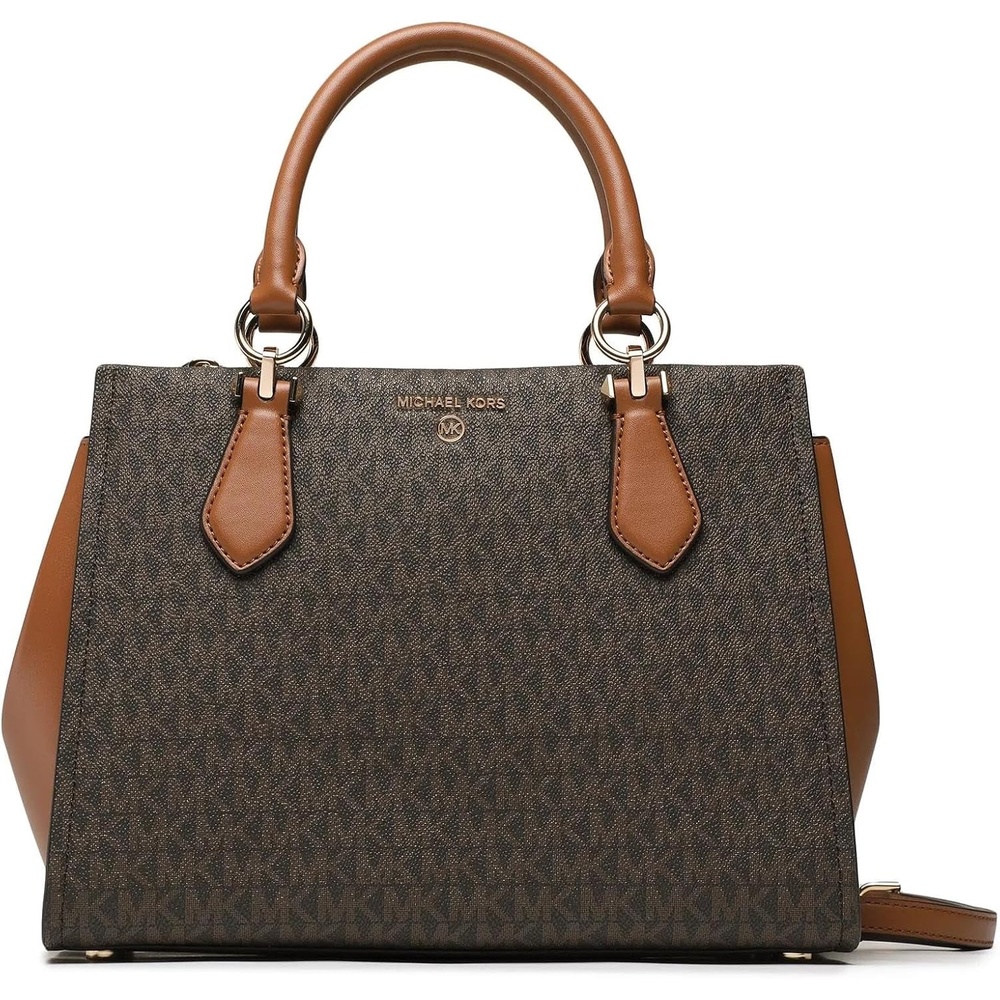 image:imageMichael Kors Womens Marilyn SatchelBrownAcorn