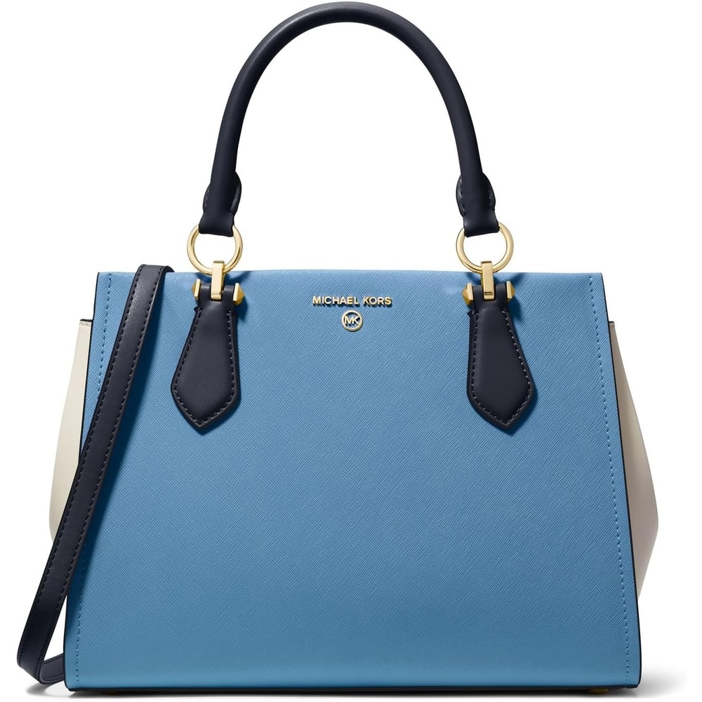 image:imageMichael Kors Womens Marilyn SatchelFrench Blue Multi