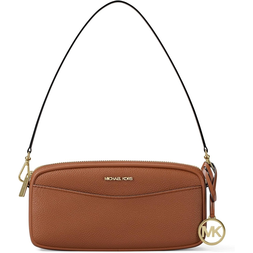 image:imageMichael Kors Womens May Small Convertible Pouchette CrossbodyGoldtone HardwareLeatherLuggage