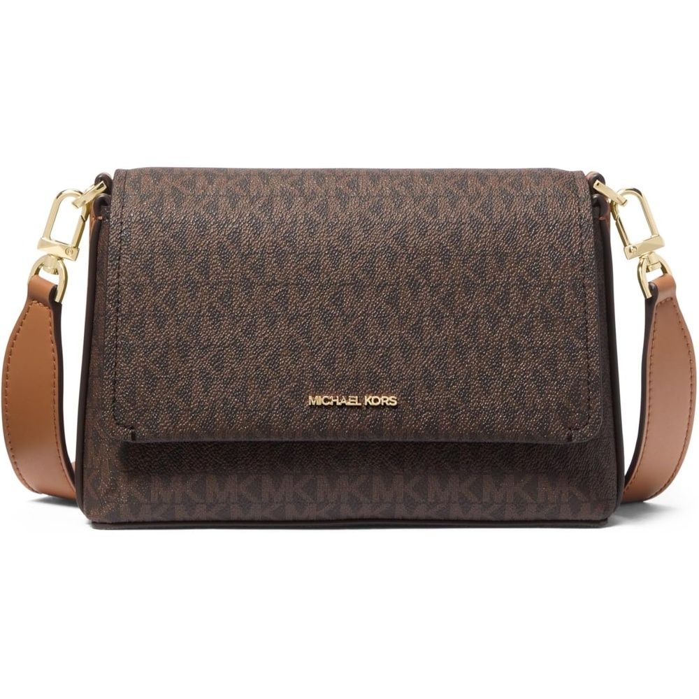 image:imageMichael Kors Womens Nessa Small MessengerBrownAcorn