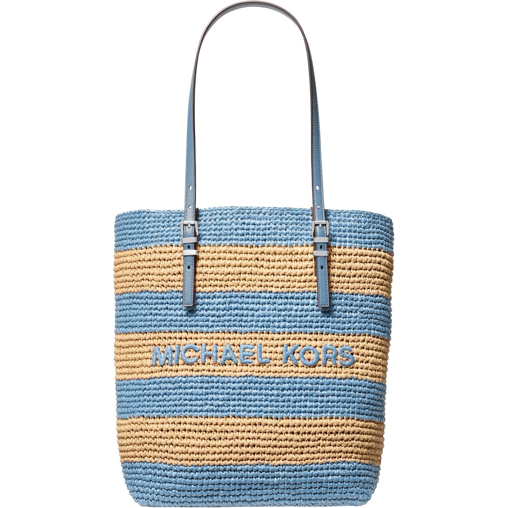 image:imageMichael Kors Womens Quinn Large North South Tote BagChambray