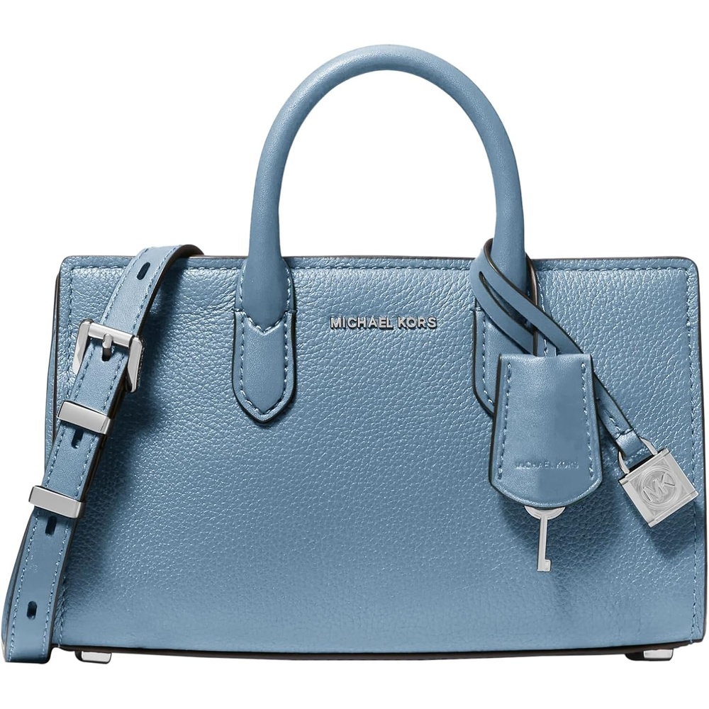 image:imageMichael Kors Womens Scarlett Extrasmall Crossbody BagSilvertone HardwareChambray