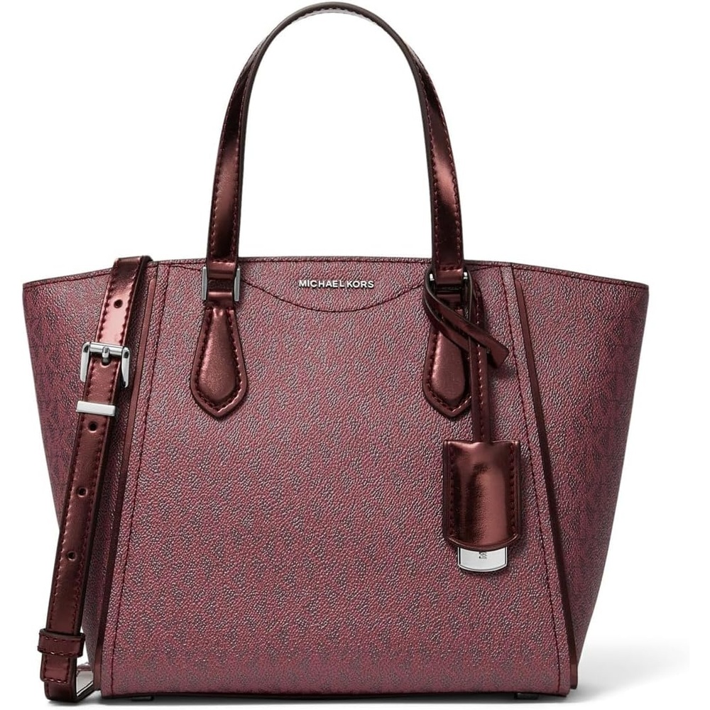 image:imageMichael Kors Womens Taryn Small Convertible Crossbody BagOxblood