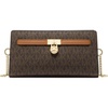 Gold-tone Hardware/Mk Signature Coated Twill/Brown/Acorn
