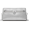 Silver-tone Hardware/Metallic Urbino Leather/Silver