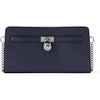 Silver-tone Hardware/Urbino Leather/Dress Blues
