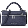 Silver-tone Hardware/Signature Coated Twill/Dress Blues