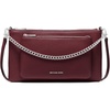 Silver-tone Hardware/Pebble Leather/Oxblood