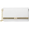Gold-tone Hardware/Optic White