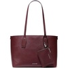 Silver-tone Hardware/Saffiano Leather/Oxblood