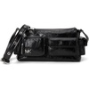 Silver-tone Hardware/Black