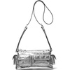 Silver-tone Hardware/Metallic Volare Leather/Silver