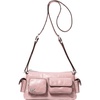 Silver-tone Hardware/Smokey Rose