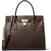 Gold-tone Hardware/Urbino Leather/Chocolate