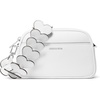 Silver-tone Hardware/Leather W/Heart Strap/Optic White