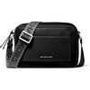 Silver-tone Hardware/Nylon With Michael Kors Logo Webbing/Black