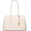 Gold-tone Hardware/Light Cream