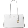 Gold-tone Hardware/Optic White