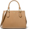 Gold-tone Hardware/Woven/Camel