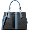 Silver-tone Hardware/Black/South Pacific