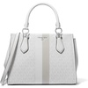 Silver-tone Hardware/Optic White/Aluminum