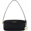 Gold-tone Hardware/Leather/Black