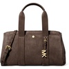 Gold-tone Hardware/Suede Leather/Chocolate