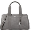Silver-tone Hardware/Suede Leather/Storm