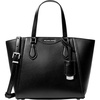 Silver-tone Hardware/Black