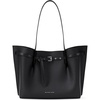 Silver-tone Hardware/Pebble Leather/Black 2