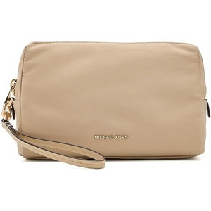 MICHAEL Michael Kors Zadie Large Cosmetic Wristlet(Khaki)