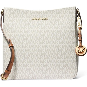 Michael Kors Jet Set Messenger Bag(Gold-tone Hardware/Vanilla)