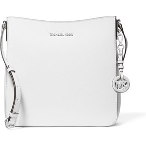 Michael Kors Jet Set Messenger Bag(Optic White)