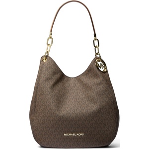 Michael Kors Lillie Large Chain Shoulder Bag(Brown/Acorn)