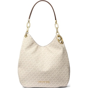 Michael Kors Lillie Large Chain Shoulder Bag(Vanilla/Acorn)
