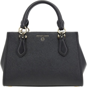 Michael Kors Marilyn Small Crossbody Bag(Gold-tone Hardware/Black)